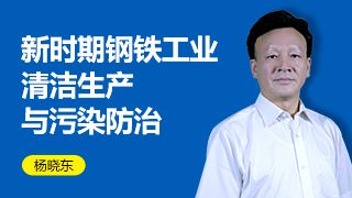 新时期钢铁工业 清洁生产与污染防治